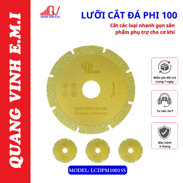 LƯỠI CẮT ĐÁ PHI 100