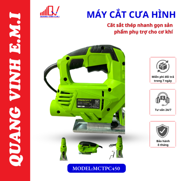 Máy cưa tạo hình quang vinh Emi